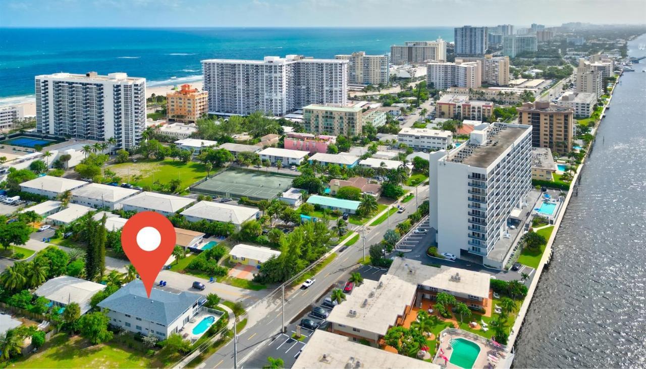 Bright Pompano Beach With Pool Access Bagian luar foto